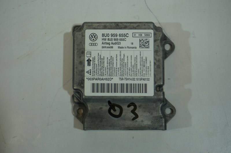 AUDI Q3 8U SENSOR MODUŁ PODUSZEK POWIETRZNYCH 8U0959655C