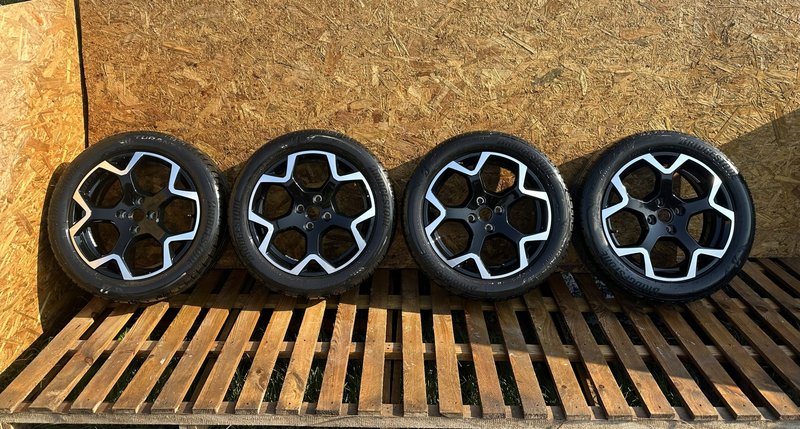 OPEL CROSSLAND FELGI ALUMINIOWE OPONY KOŁA 6.5Jx17 ET20 4x108 215/50 R17