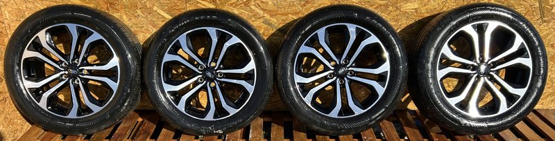 KOŁA ALUFELGI OPONY FORD FOCUS, PUMA 215 X 55 X 17 LATO 7 J X 17 X ET 47,5