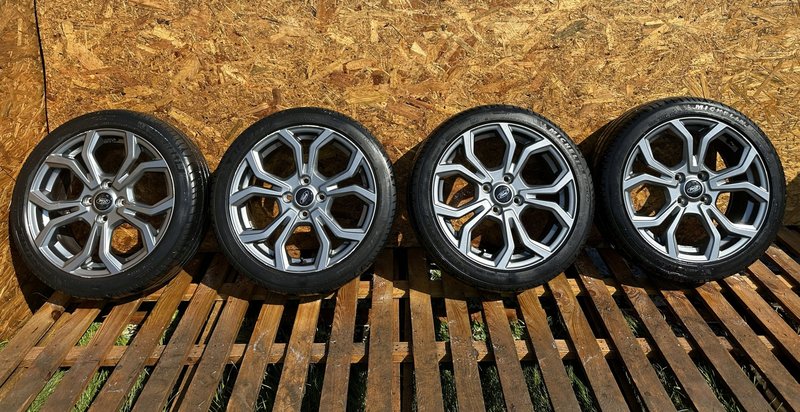 FORD OE FIESTA FELGI ALUMINIOWE KOŁA OPONY 7Jx17 4x108 ET47,5 205/45 R17