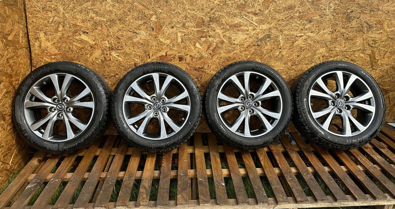 MAZDA OE FELGI ALUMINIOWE KOŁA OPONY 7Jx18 5x114.3 ET45 215/55 R18