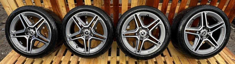 Felgi koła aluminiowe AMG 7,5JX18 ET49 5X112 A1774011500 7.5" x 18" 5x112 E