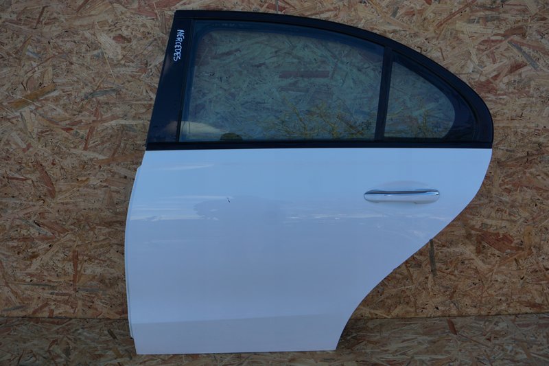 MERCEDES KLASA C W206 SEDAN DRZWI TYLNE LEWE LEWY TYŁ