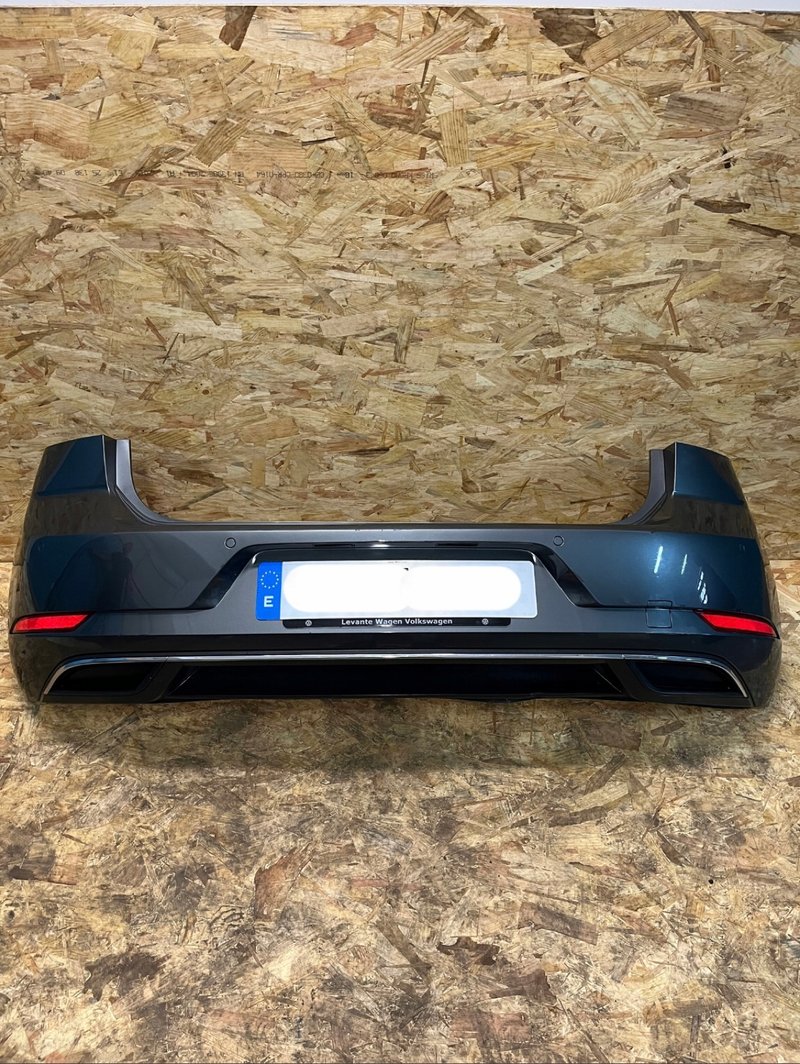 VW GOLF VII LIFT ZDERZAK TYLNY ZDERZAK TYŁ