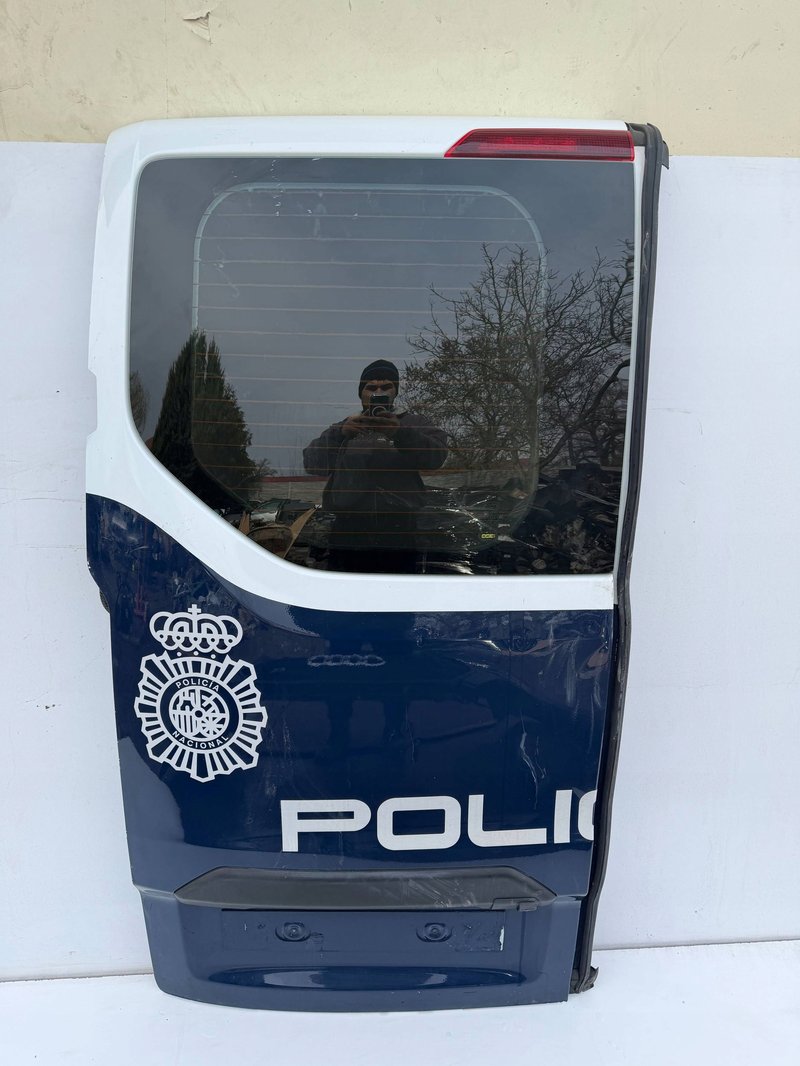 FORD CUSTOM TRANSIT DRZWI TYLNE LEWE LEWY TYŁ KLAPA