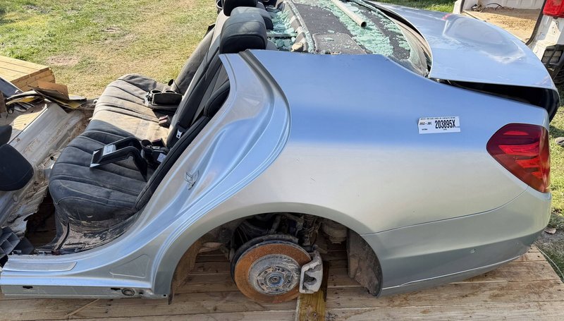 MERCEDES KLASA S W222 BŁOTNIK ĆWIARTKA TYLNA LEWA LEWY TYŁ