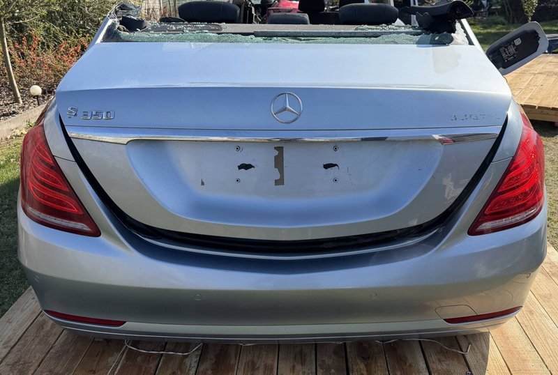 MERCEDES S KLASA W222 LONG WANNA PAS TYLNY TYŁ