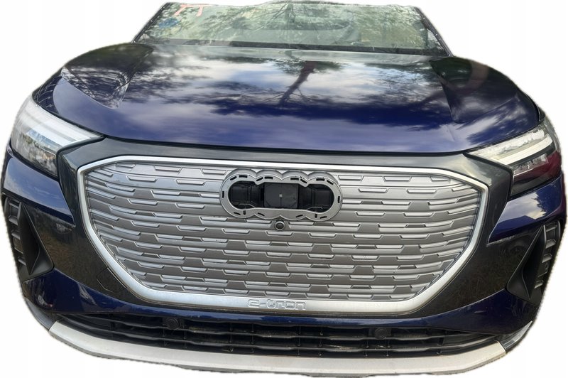 AUDI Q4 89A PRZÓD KOMPLETNY ZDERZAK LAMPY PAS BŁOTNIKI