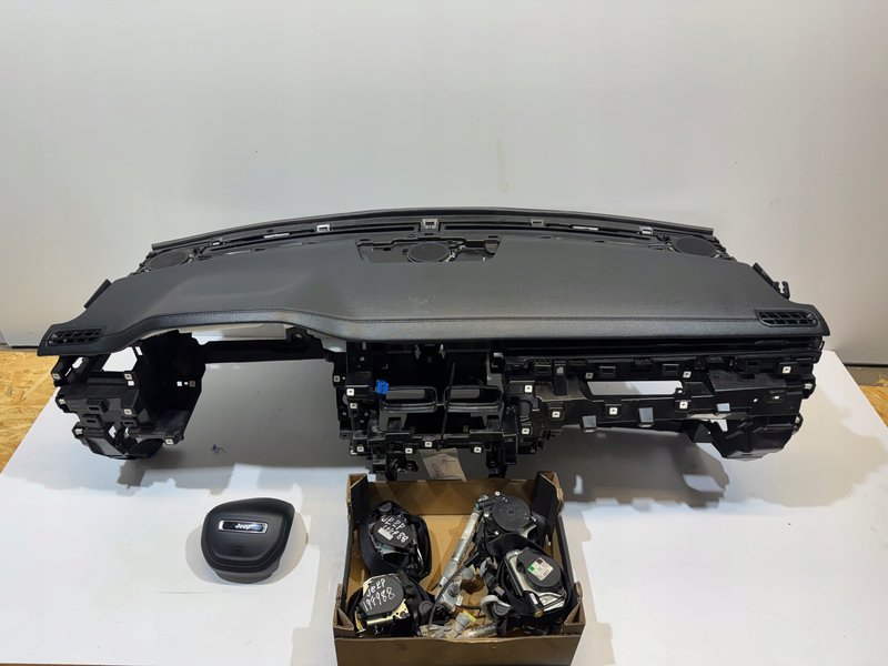 JEEP COMPASS II LIFT DESKA KONSOLA PODUSZKI PASY ORYGINAŁ